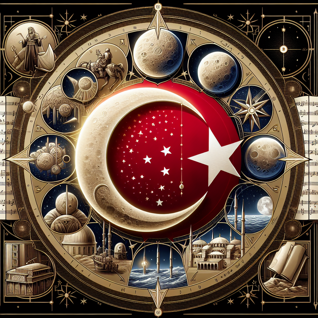 Türk Bayrağındaki Ay ve Yıldız Nereden Geliyor ? İşte Şanlı Türk Bayrağımızın Tarihi