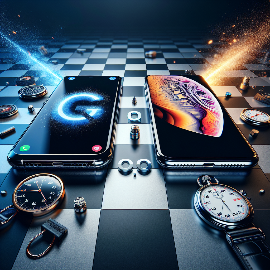 samsung ve iphone telefon rekabeti